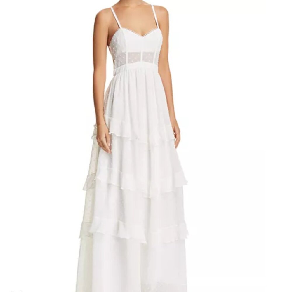 Fame and Partners Maxi White Dress
